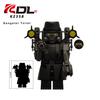 Building Block Minifigure Commander Soldier Toilet Plumber Man Toy Assembly Set Creative Educational Playset 4pcs