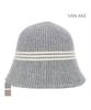 VANAKE Striped Back Slit Bucket Hat_Vb3Zamm301Z
