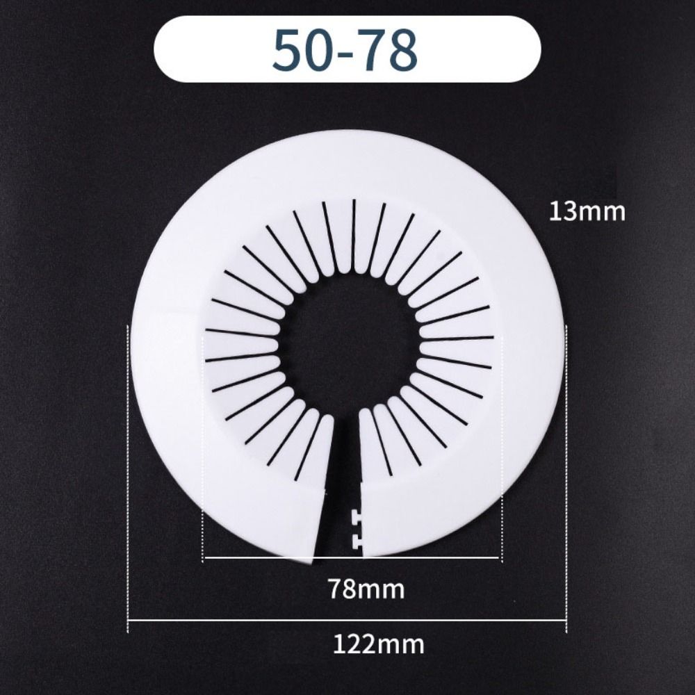 

30-220мм Декоративная накладка на трубу Многоразмерные накладки на радиаторные трубы Аксессуары для смесителей 50-78