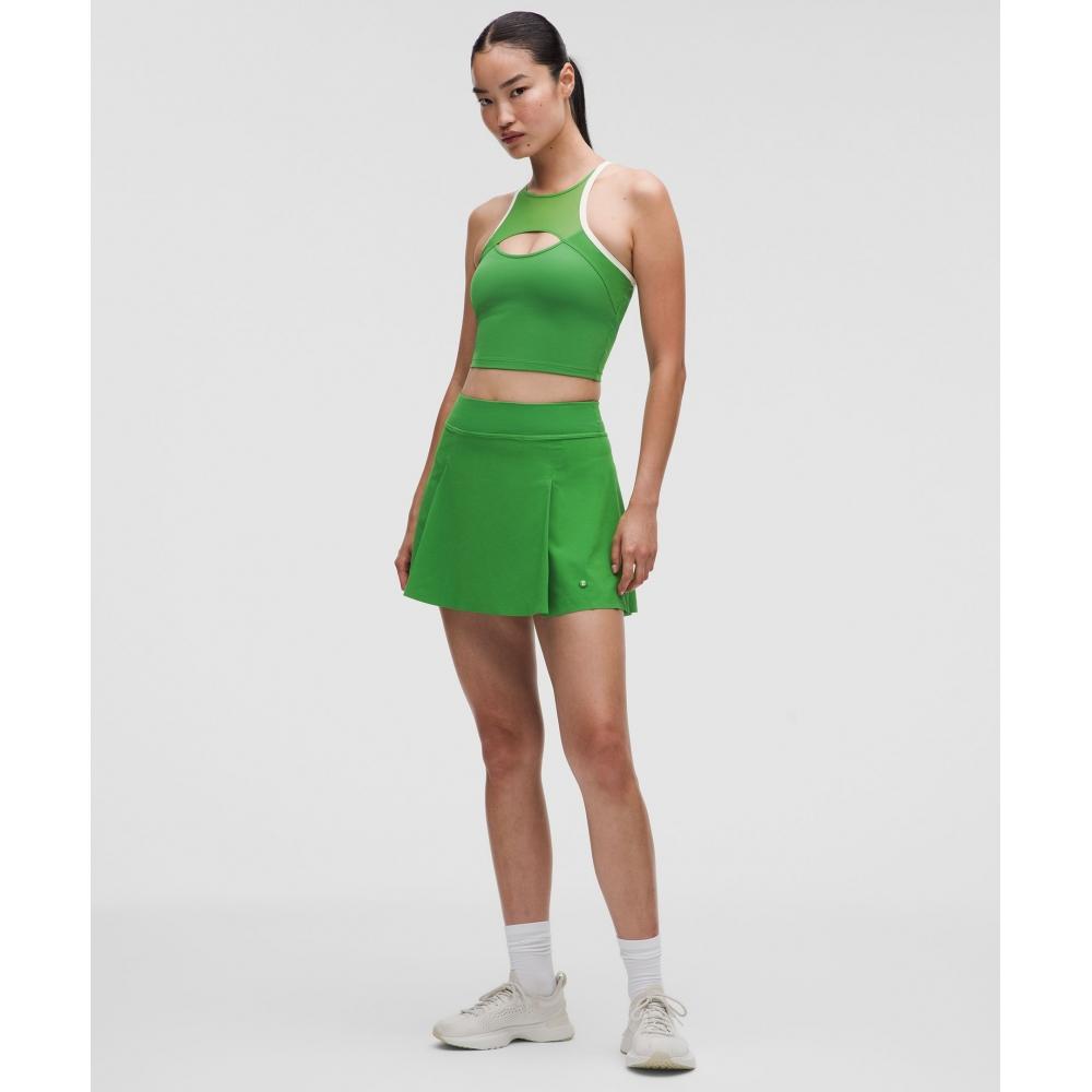 Lullulemon A-Line Side Pleated Tennis Skirt Leon