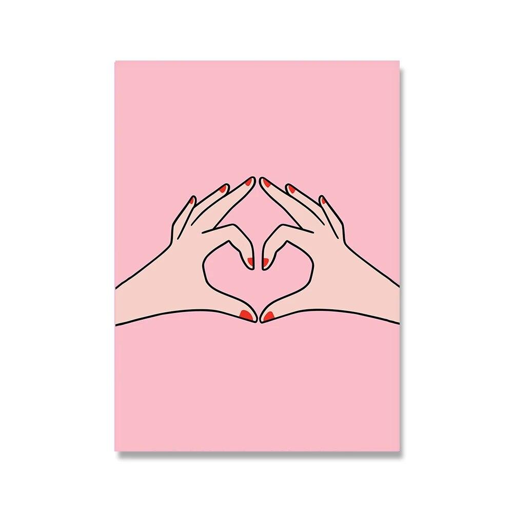 You Are Enough Colourful Quote Poster See Future Rainbow Illustration Print Wall Art Canvas Painting For Living Room Modern Home No Frame