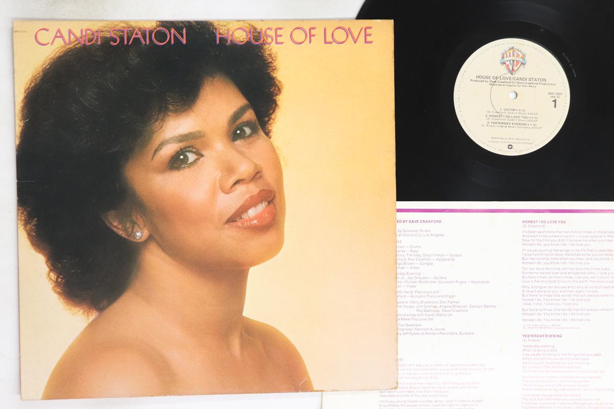 

LP Пластинка КЭНДИ СТЭТОН - Дом любви BSK3207 Warner Bros. Ре 1978 США Соул/Фанк Б/У