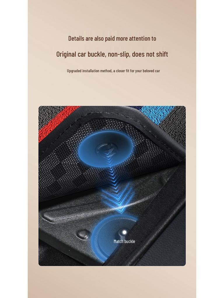 Toyota Corolla Rui Fang TPE Silk Coil Full Coverage Car Mats for Driver's Seat