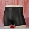 Mutandine da Donna in Pizzo Glitterato di Seta Antibatteriche - Elastiche, Traspiranti, Morbide, Modello Boxer