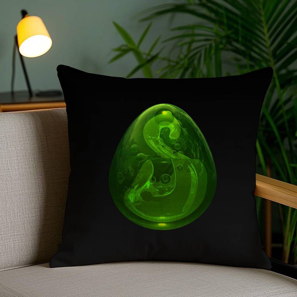 Game D-Dofus Pillow Case Home Dorm Chair Back Short Plush Double-sided Printing Office Nap Time Cushion Cover