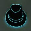 LED Top Hat for Women Men Flashing Nightclub Hat Light Up Blues Hat Adult Unisex Costume Hat Halloween Party Props Hat