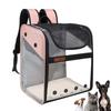Hund og Katt Bæreveske Ryggsekk Kjæledyrbur Kjæledyrbærer Kjæledyrveske Kapseltype for Små og Mellomstore Kjæledyr Utendørs Reise Hund og Katt Sammenleggbar (Rosa)