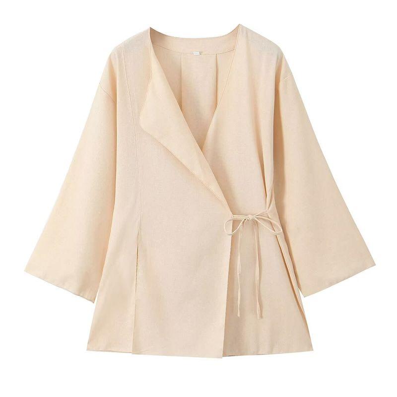 Jnleaog Autumn New Women's Clothing Fashion Style Stylish Kimono Cross Outwear Fluid Pants 6078572