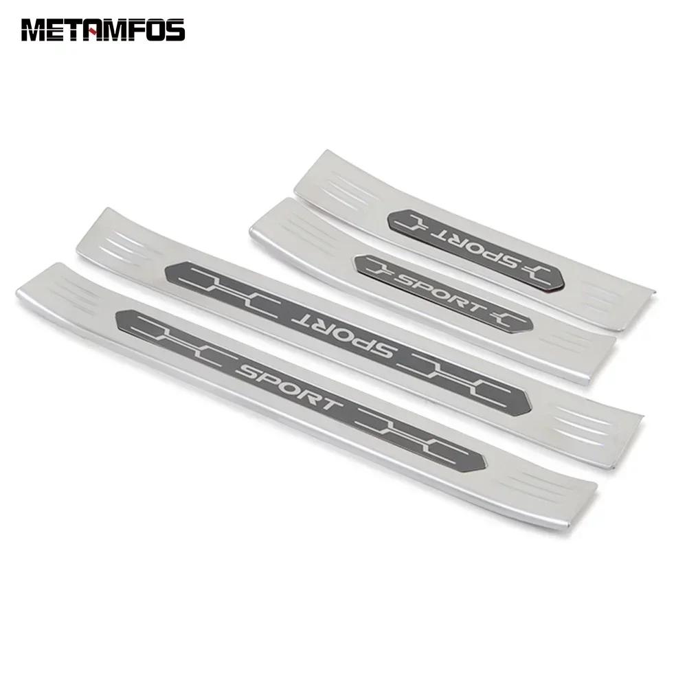 For Toyota Rav4 Rav 4 -  2024 2025 Exterior Door Sill Scuff Plate Welcome Pedal Entry Guard Accessories Car Styling