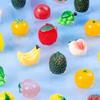 Micro Landscape Simulation Fruit Cuteness Arbutus Fruit Peach Tomato Diy Decoration Blind Bag Accessories Table Ornaments