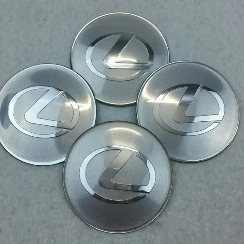 56/60/65MM Metal Alloy Car Logo Wheel Center Hub Cover Sticker with Radian Tire Rim Decoration Modified Decals Accessories