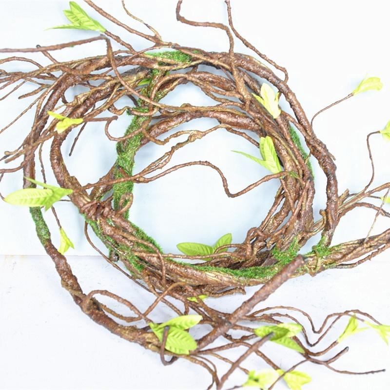Artificial Tree Branch Simulation Fake Dry Tree Branch 90cm Length Decorative Rattan Branch For Home Garden Office Decor