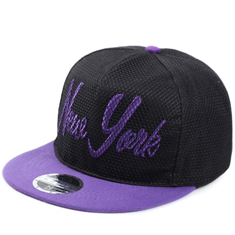 Вышитая корейская сетчатая кепка с плоским козырьком в стиле хип-хоп Zhen Yueqi