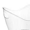 Cubo de Hielo en Forma de Lingote Gran Capacidad Doble Asa Refrigerador Portátil para Cerveza Champaña Vino Cubo de Hielo Resistente para Fiesta Camping Picnic Barra de Casa