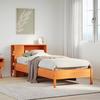 VidaXL Bunk Bed Without Mattress Wax Brown 100x200 Cm Solid Pine 3322848