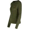 Polo Ralph Lauren Logo Embroidered Pullover Crew Neck Long Sleeve Knit Sweater Women Sweater Green 211891640-030