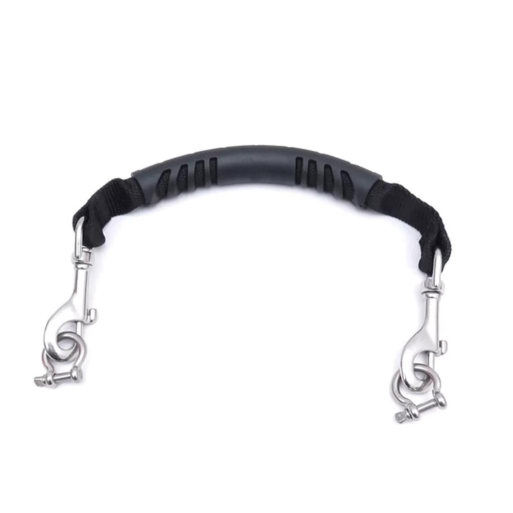 Flexible Rotation Camera Housing Carry Lanyard Scuba Diving Light Camera Handle With Swivel Hooks And Clip Easy To Use