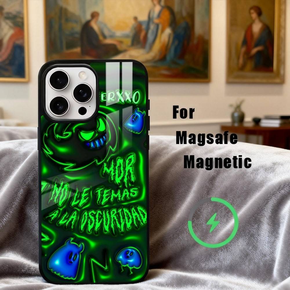 

F-Feid-D F-Ferxxo S-SIXDO Singer Phone Case For iPhone17,16,15,14,13,12,11 Plus,Pro Max Magnetic For Magsafe Wireless Charging iphone16e
