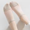 6 Pairs Ultra-Thin Transparent No-Show Socks Breathable Women Ankle Socks Elegant Boat Socks  Lady