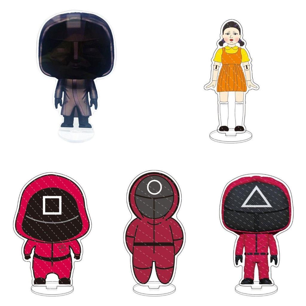 Exquisite Squid Game Acrylic Stand Figure For Fans And Collectors