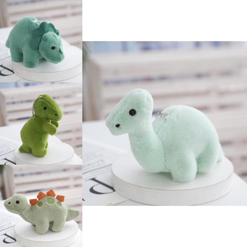 2024 Novo Pingente de Chaveiro de Dinossauro de Pelúcia Encantador Bolsa de Algodão PP Pingente de Carro