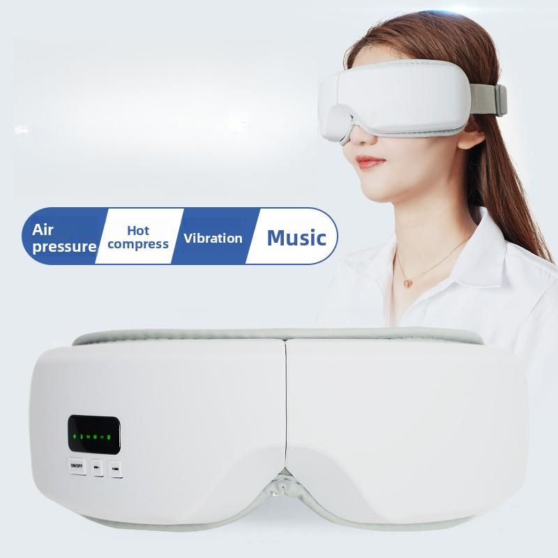 Neuer Bluetooth Augenschutz, Luftdruck-Augenmassagegerät, Heiße Kompresse Augenmaske M078 Augenmassagegerät