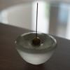 Handmade Glass Incense Holder Zen Tea Accessory