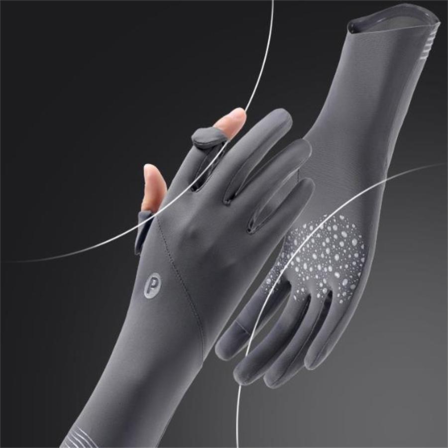 Women Long Sun Protection Gloves, UPF 50+ Ice Silk Gloves with Flip Touchscreen Fingers, Anti-Slip Grip, UV Protection for Driving, Cycling, Outdoor