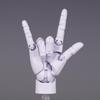 Mini 1/2 Scale Gashapon Palm Model: Super Movable Finger Joints - Left & Right Hands for Drawing & Sketching