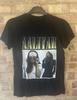 T-shirt con Stampa Grafica AALIYAH Taglia Media 38” Nera 100% Cotone Girocollo T-shirt Unisex