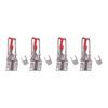 ABWR-4-Pack 2000Lbs Capacity Heavy Duty Adjustable Latch U Bolt Self-Lock Toggle Clamp