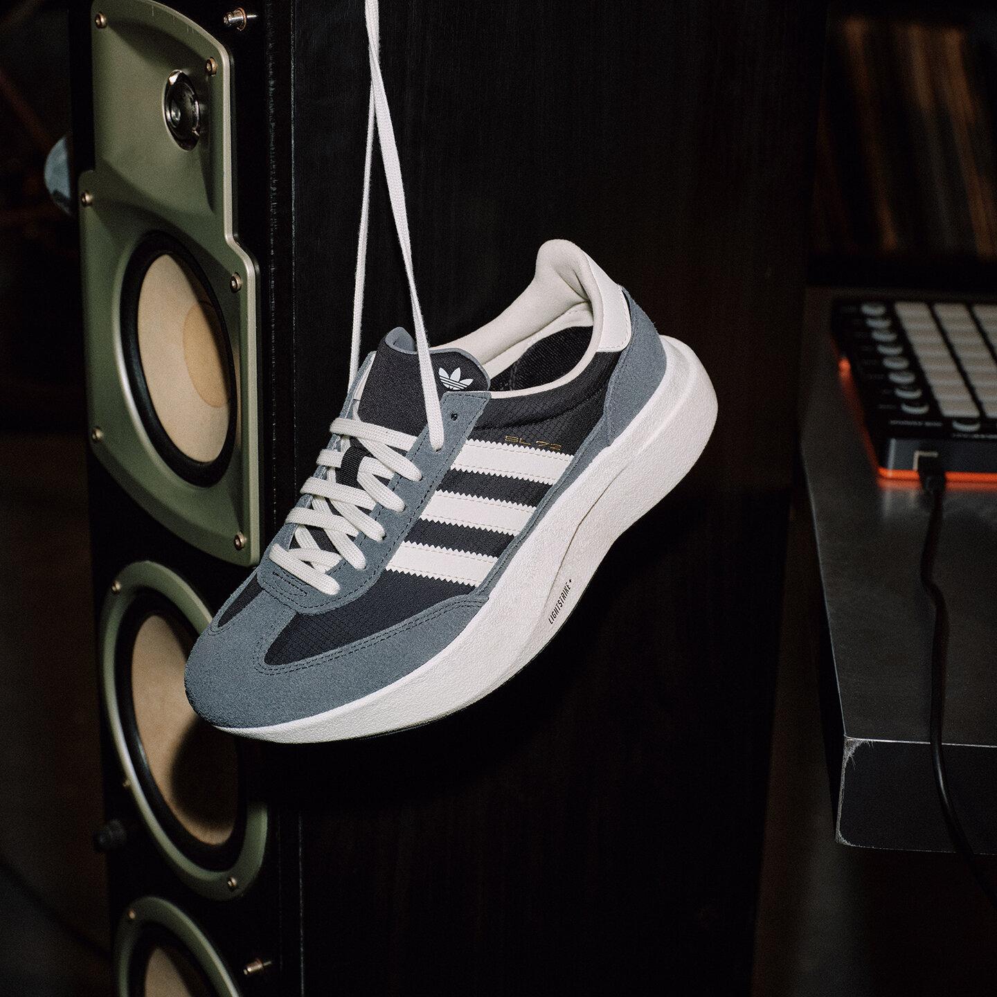 adidas SL 72 Pro Black Off White Grey 36.5
