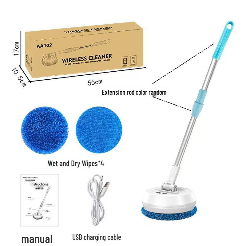 Electric Wireless Window and Ceiling Cleaning Robot