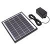 Solar Oxygen Pump 10V 6W Shockproof Small Lightweight Solar Water Air Pump for Fish Tanks Aquariums Swimming Pools