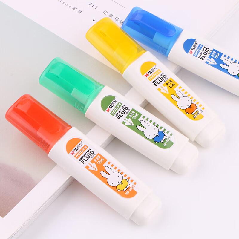 M&G Miffy Correction Fluid 12ml 8-Pack