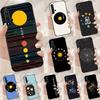 Space Planets Solar System For Huawei Nova Y90 Y70 Y60 Y61 Y91 Y72 9 10 SE 12i 12s 11i 5T P60 Pro P20 P30 P40 Lite Case