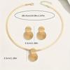 2-Piece Set: New Arrival Elegant Necklace & Stud Earrings Set for Women – A Stylish, High-End Gift and Accessory