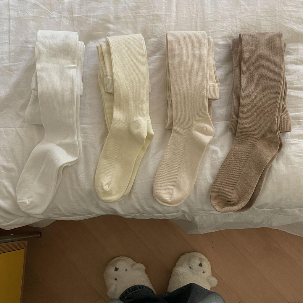 Frauen Strumpfhosen Herbst Winter Warme Oberschenkel Hohe Strümpfe Strumpfhosen Frauen Einfarbig Dessous Sexy Dünne Strumpfhosen Eng