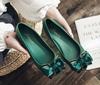 Fashion Women Sandals Plastic Clogs Peep Toe Cute Jelly Sandals Woman 2024 Summer Hot Popular Rubber Sole Shoes Butterfly Knot