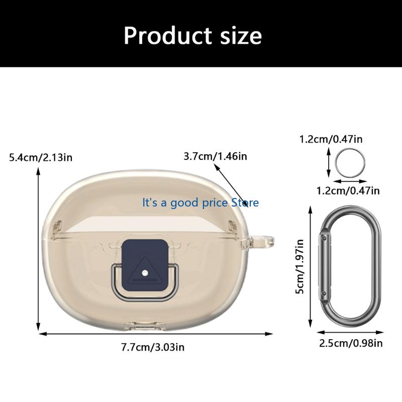 Flexible Guard Shockproof Shell Headphone Sleeve Water Resistance Housing Antidust Washable Cover Case for Open Dots