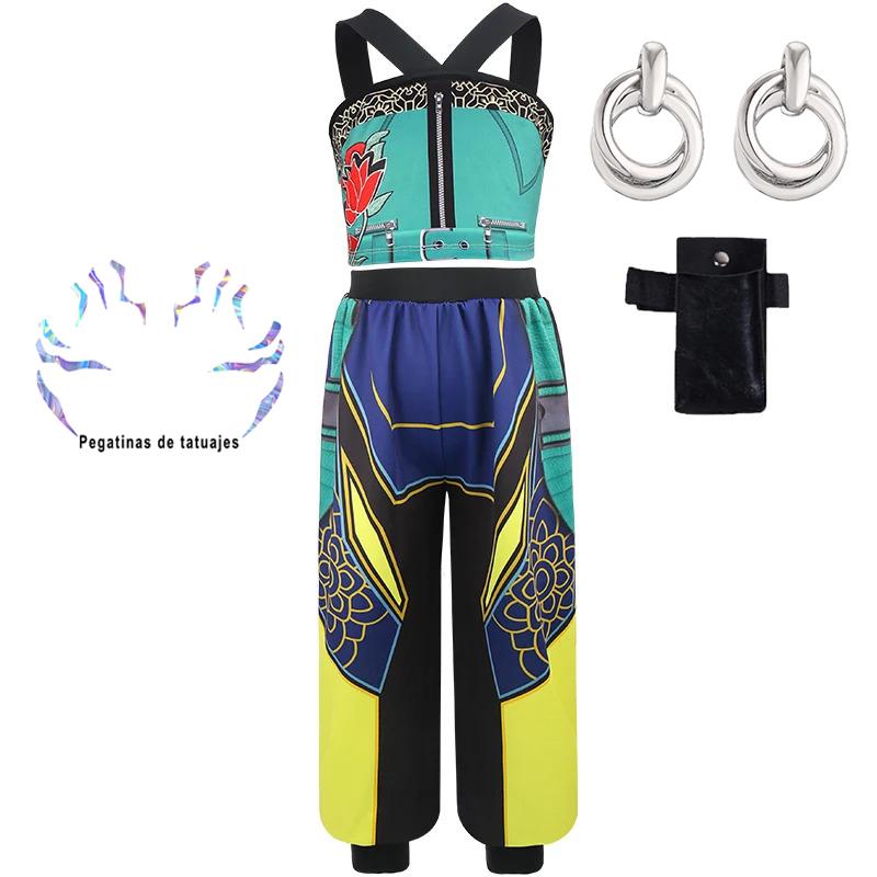 Hot Selling Korean Style set Halloween Cosplay Hot Girl Show k-pop jewelry Tattoo Stickers Costume Christmas Girl Anime Costume