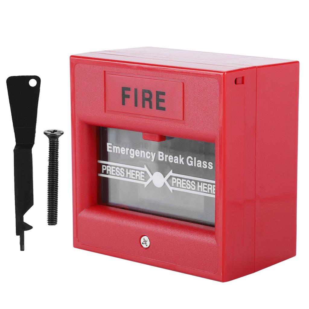 Emergency Exit Fire Alarm Button Release Security Glass Break Alarm Switch