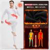 Barifall Compression Wear Top and Undershirt and Sports Men's Set, Bottoms, Tights, Fleece-Lined, Breathable, Quick-Drying, Sweat-Wicking,