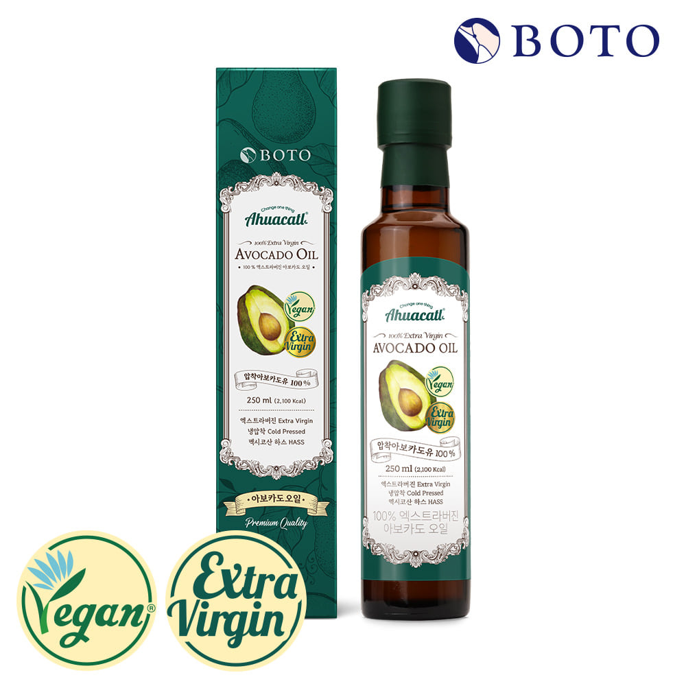 Botu Ahucatl Extra Virgin Avocado Oil 250ml 1 Bottle