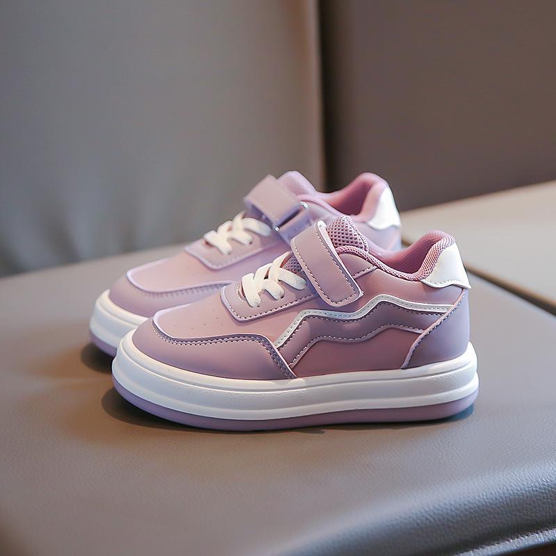 

Повседневная спортивная обувь для девочек на весну и осень. Спортивная обувь на липучках для сноуборда. 37 фиолетовый