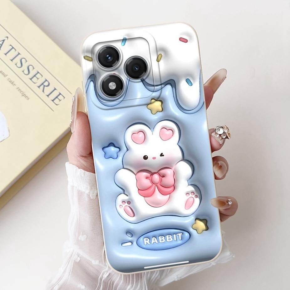 For Honor 400 Pro Case Honor400 Lite ABR-NX1 Cute Panda Cartoon Cover Soft TPU Phone Case For Honor 400 Lite Honor400 Pro Fundas