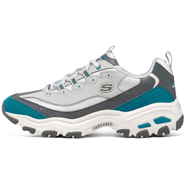 Skechers D'lites 1.0 Sneakers 'Beige Grey Blue' 894256-GRY