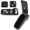 Ford Transit Connect 02-09 Armrest SET BLACK ECO LEATHER + Installation Kit