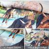 Dinosaurier-Bettwäsche-Set (140 x 200 cm) – Superweiche und lustige Bettwäsche mit Jurassic-Dino-Muster, für Jungen und Teenager, für alle Jahreszeiten