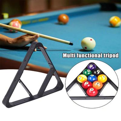 2 In 1 Billiard Triangle Ball Rack Portable Installation Plastic Triangle Frame Snooker Accessories Pool Balls Frame Holder